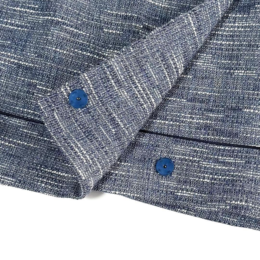 【25SS】 トゥモローランドコレクション ラメツイード クルーネックジャケット