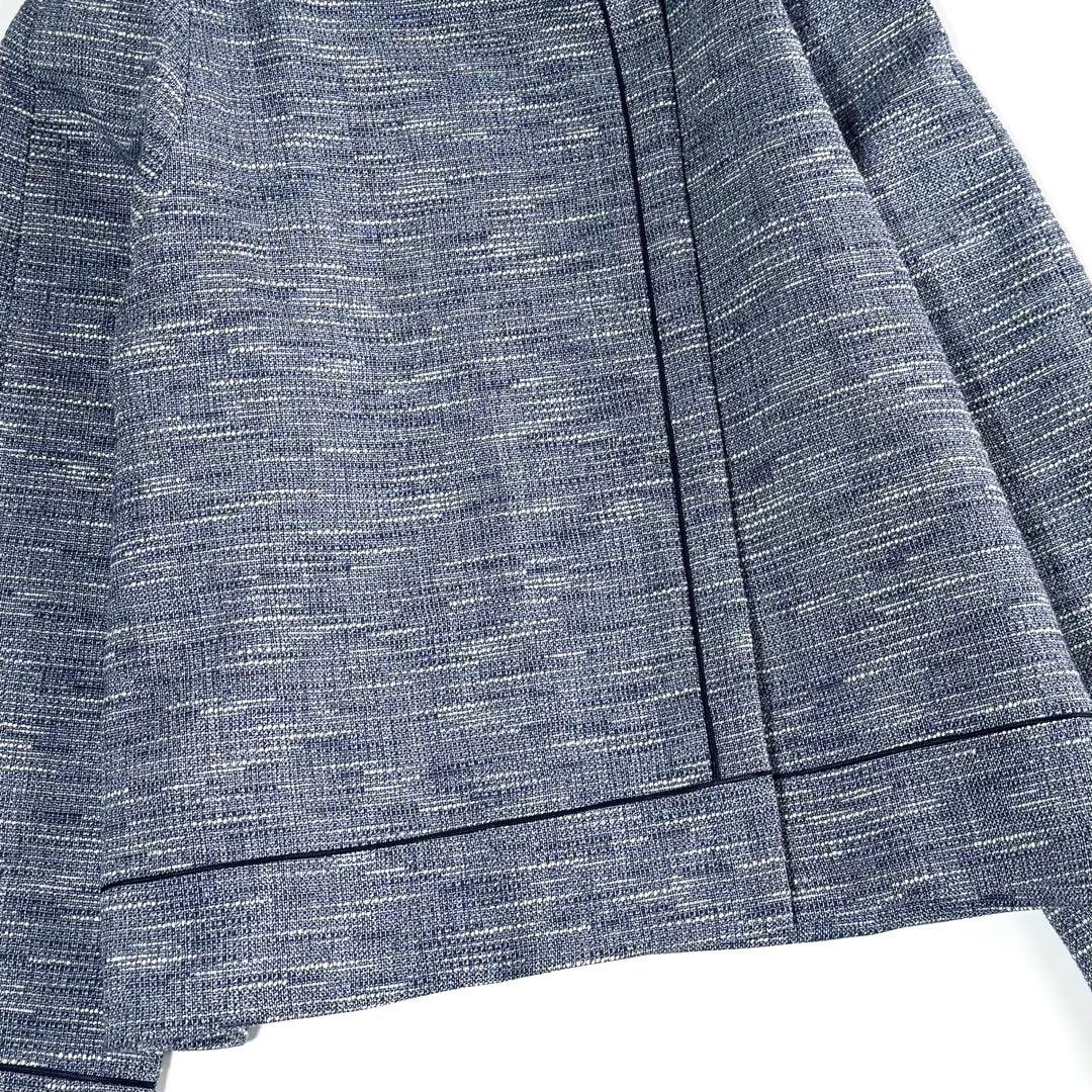 【25SS】 トゥモローランドコレクション ラメツイード クルーネックジャケット