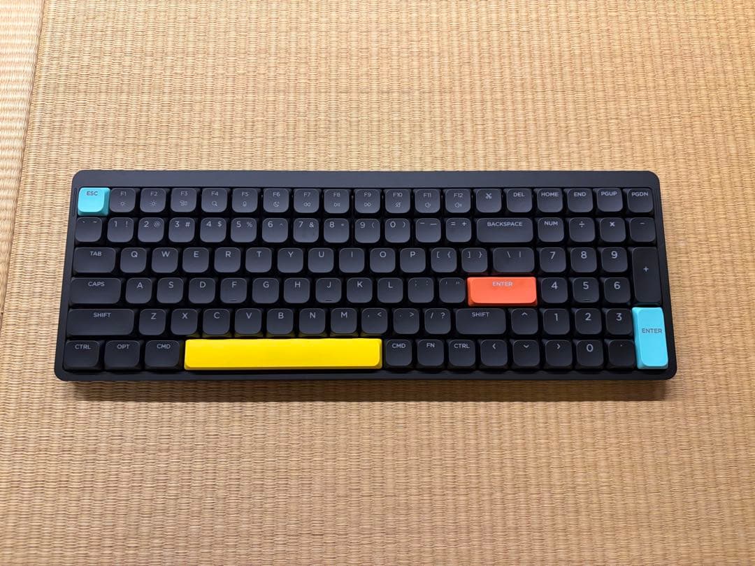 NuPhy Air96 V2｜Black｜Gateron Brown 2.0 Amazon | nuphy Air96 V2 ワイヤレスメカニカルキーボード、100キー