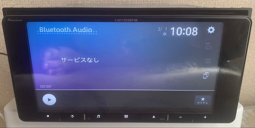 carrozzeria AVIC-RW720み地図データ2022年11月版。