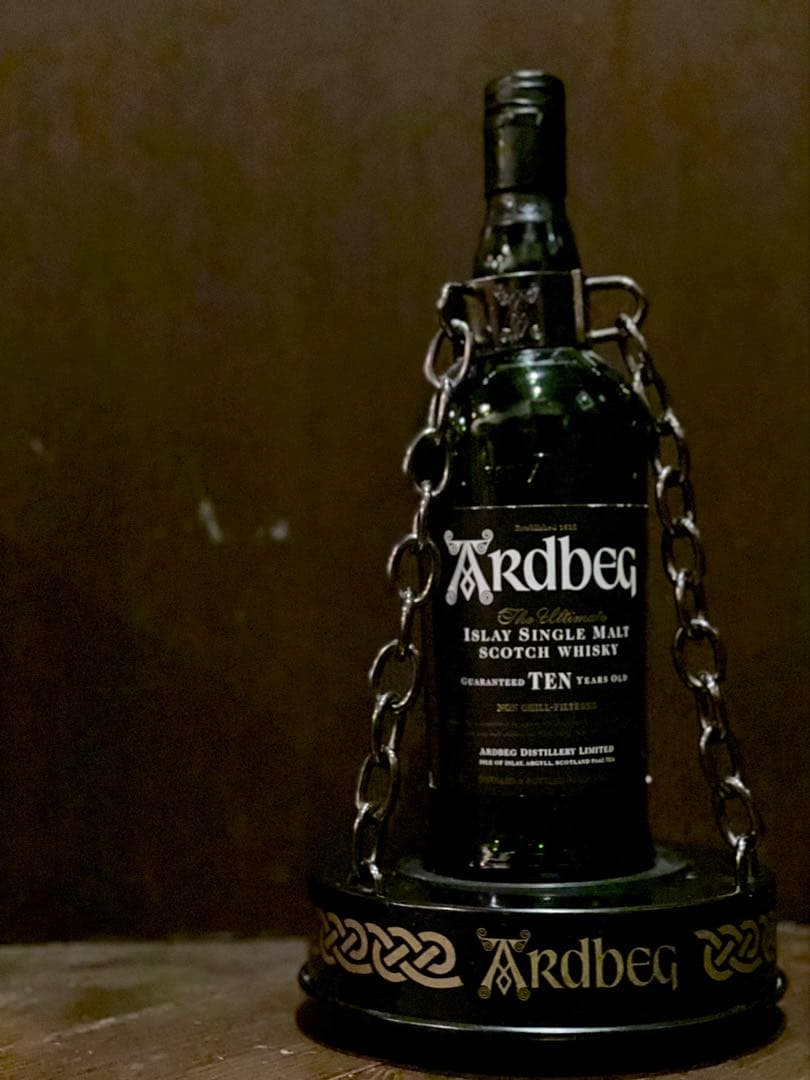 アードベッグ チェーンボトル ディスプレイ ウイスキー 非売品 - メルカリ