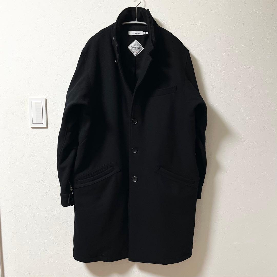 コート ノンネイティブ チェスターコート ウール メルトン ゴアテック