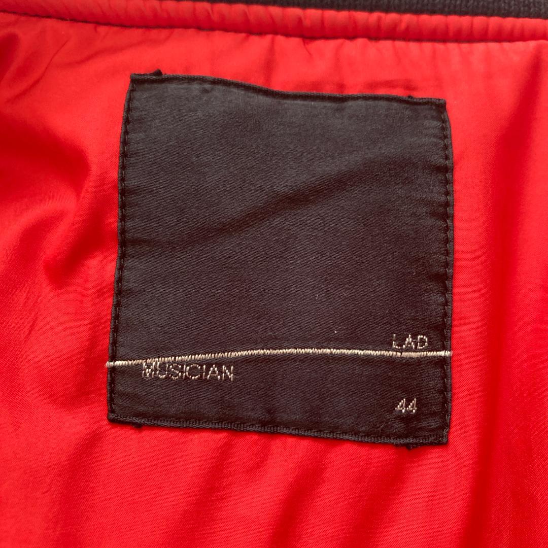 稼働 【希少】LAD MUSICIAN 中綿シンサレート MA-1 黒 44 y2k first