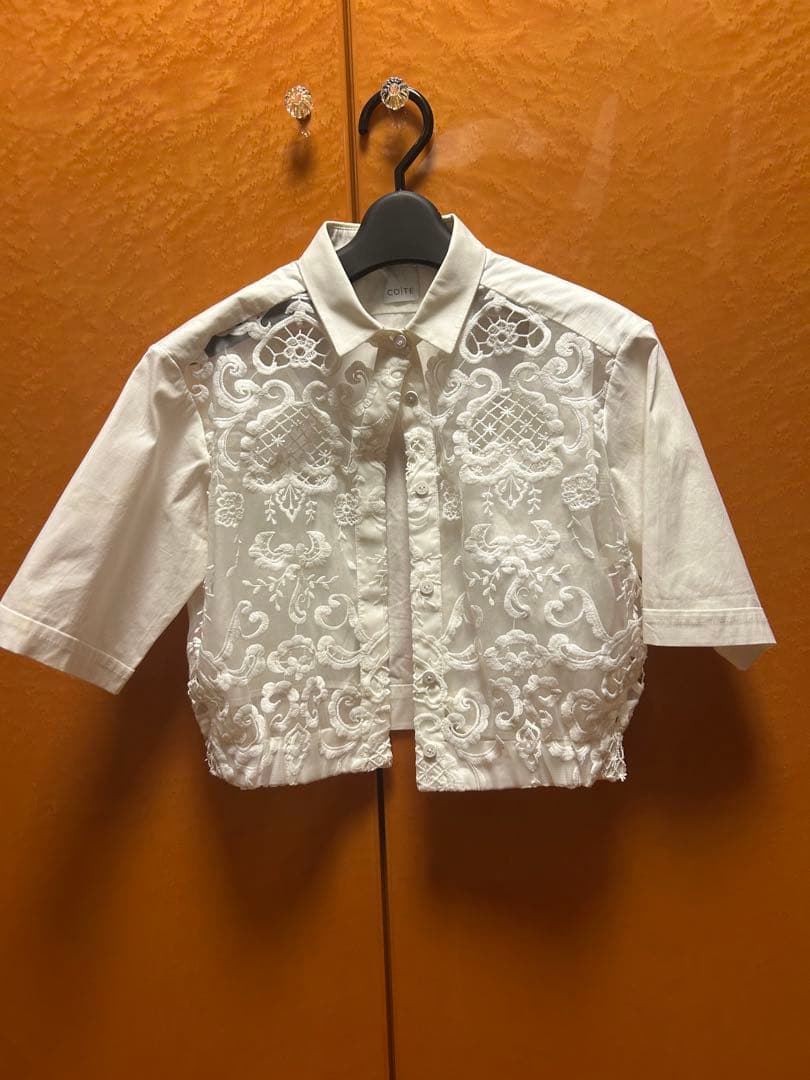 CO|TO コート　レースブラウス　シャツ　cygne ludlow dior