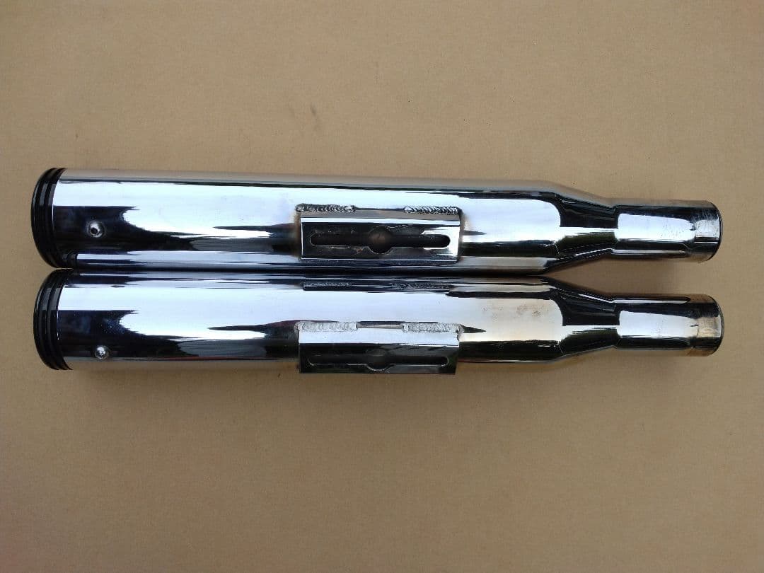 モーターステージ 76 ストレート ブラス マフラー