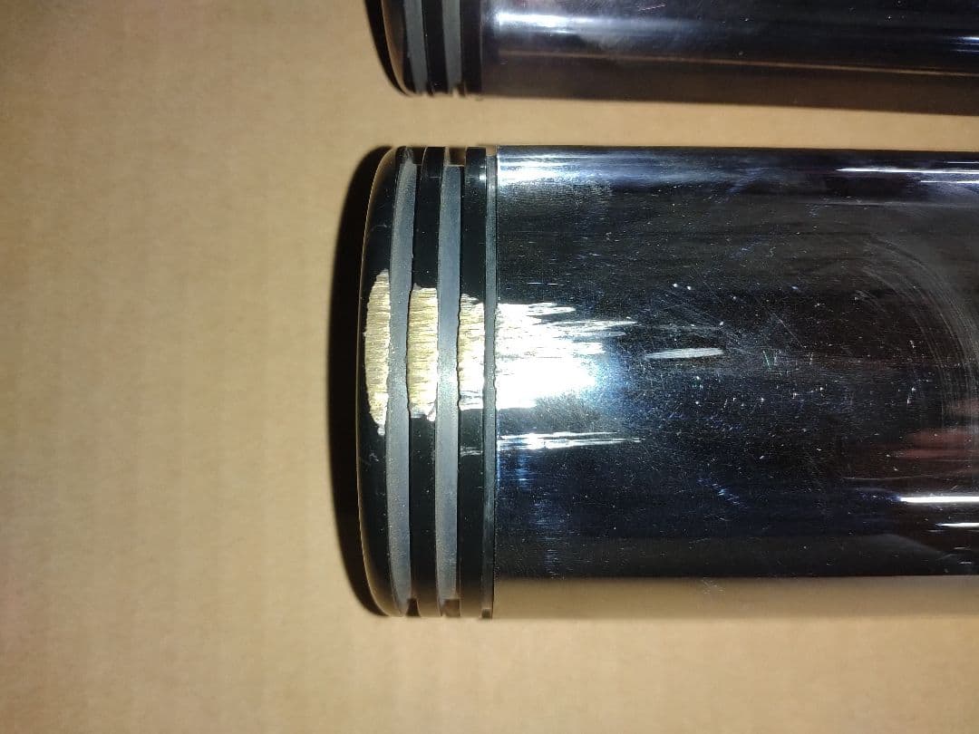 モーターステージ 76 ストレート ブラス マフラー