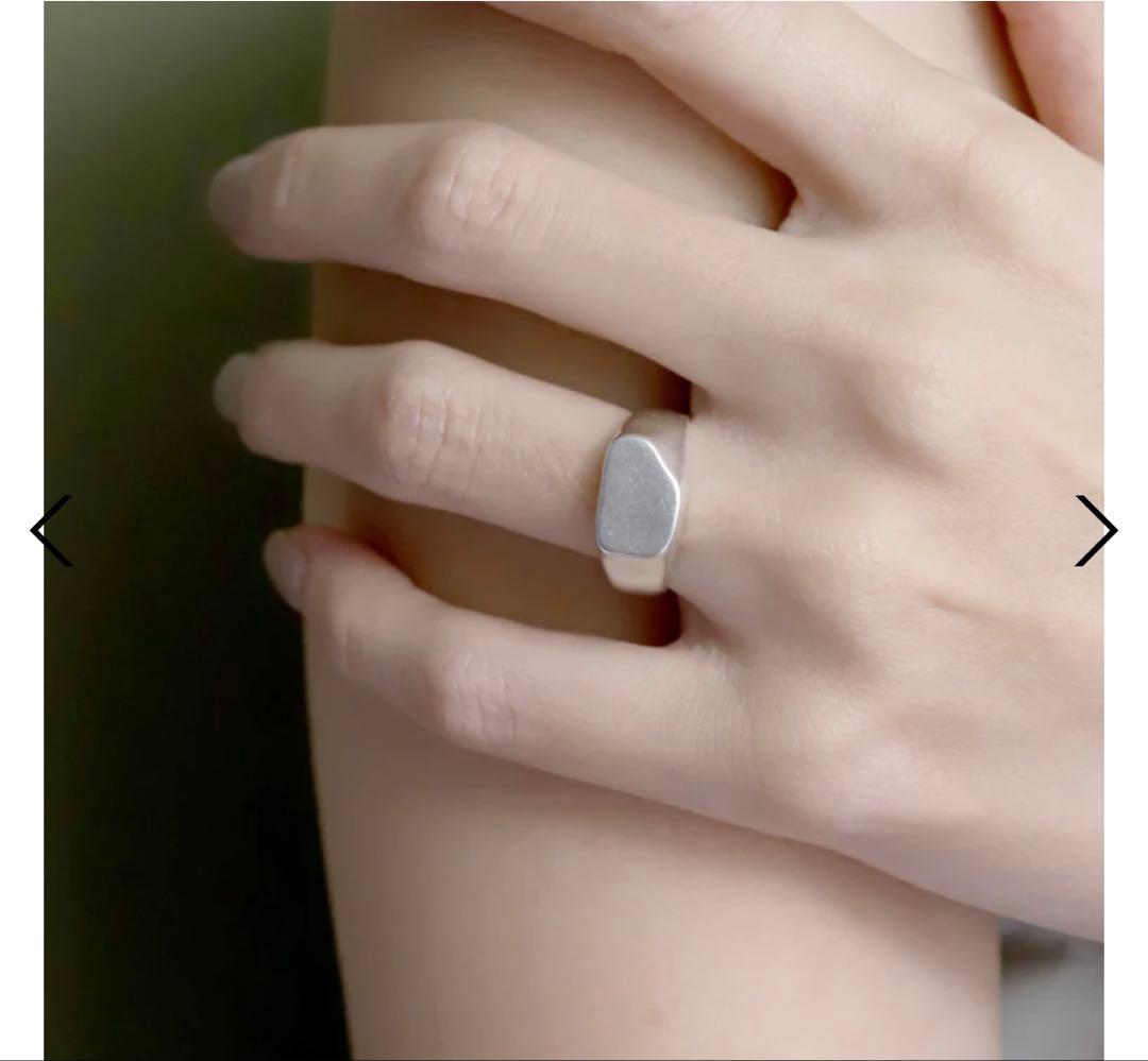 TEN. パレットリング シルバー11号 - メルカリ