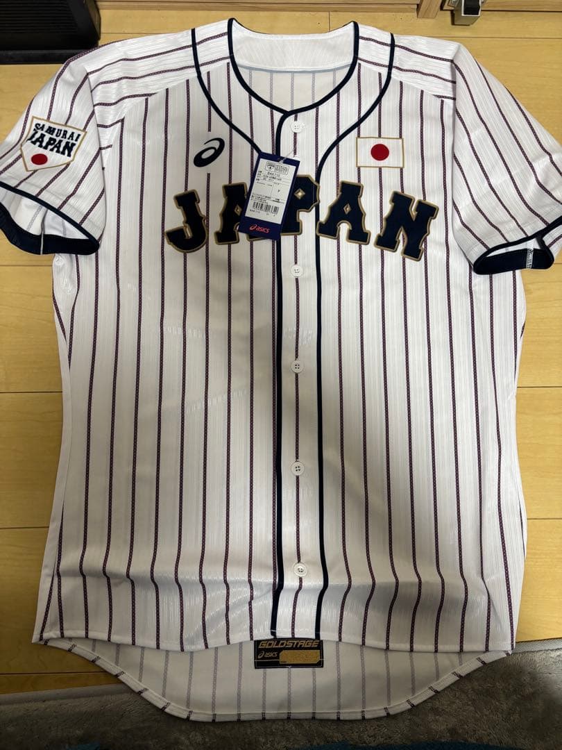 侍ジャパン WBC 日本代表 ユニフォーム アシックス GOLDSTAGE Amazon | アシックス(asics) 野球 レプリカユニフォーム日本代表 侍
