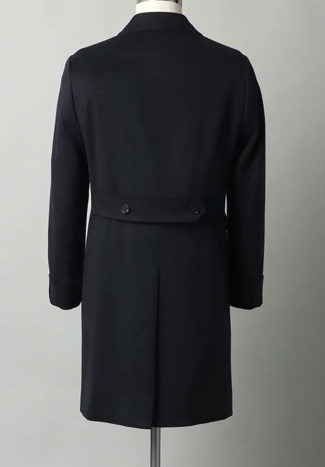 ユニバーサルランゲージ ピュアカシミヤビーバーシングルチェスター