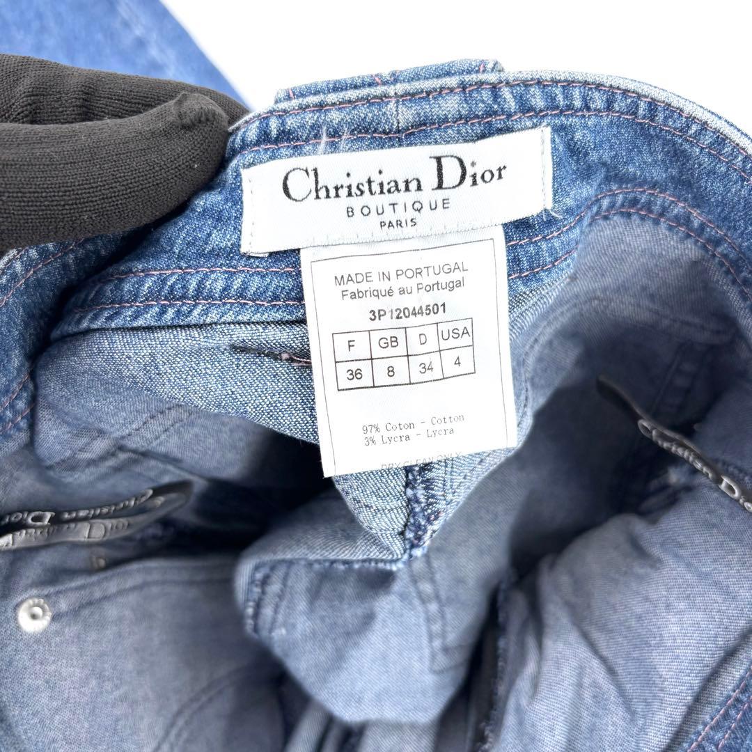 希少✨️ ディオール ミッドライズ デニム フレア y2k 36