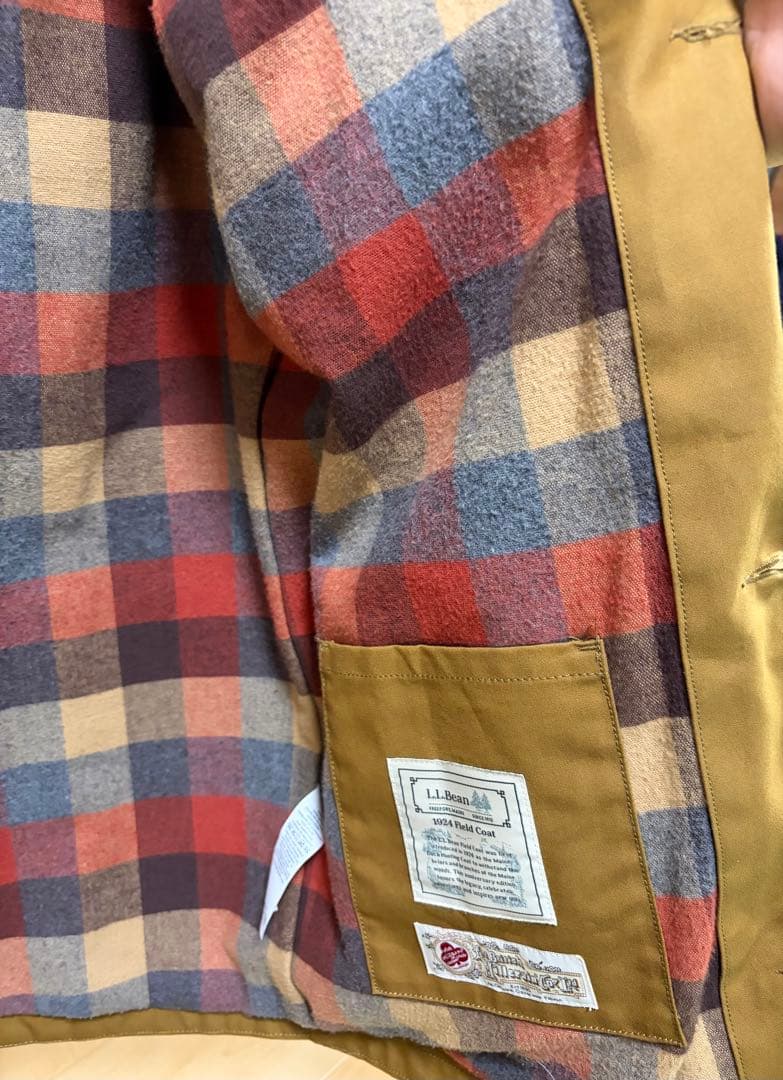 L.L.Bean 1924 フィールド・コート 米国フィット・レギュラー　M