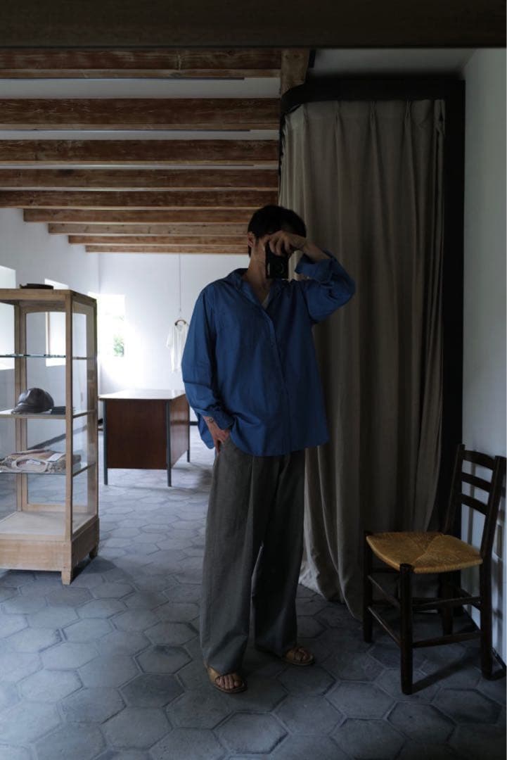 柿乃葉 別注 Ex Washable Silk V Neck TeeVネック - メルカリ