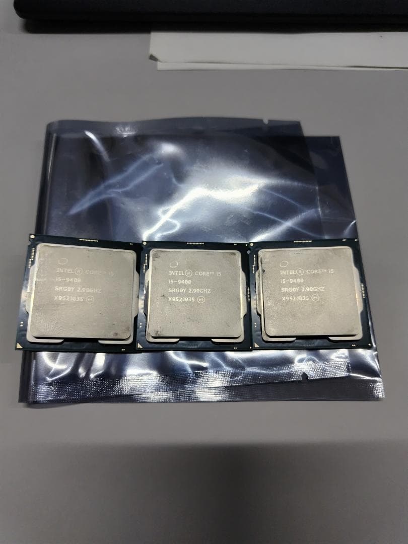 【３個セット】Intel Core i5-9400 CPU Amazon | INTEL インテル Core i5 9400 6コア / 9MBキャッシュ