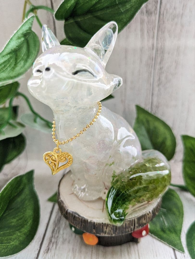 つる927様専用】アクアマリンのかばちゃん形オルゴナイト☆他6点