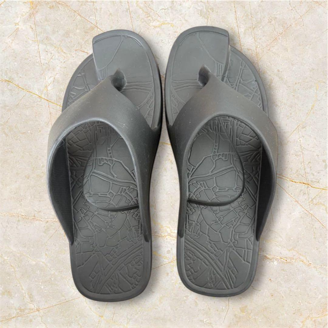 美品Racbaki ラクバキ イージーサンダル 骨格矯正サンダル イージーサンダル ブラック | Racbaki