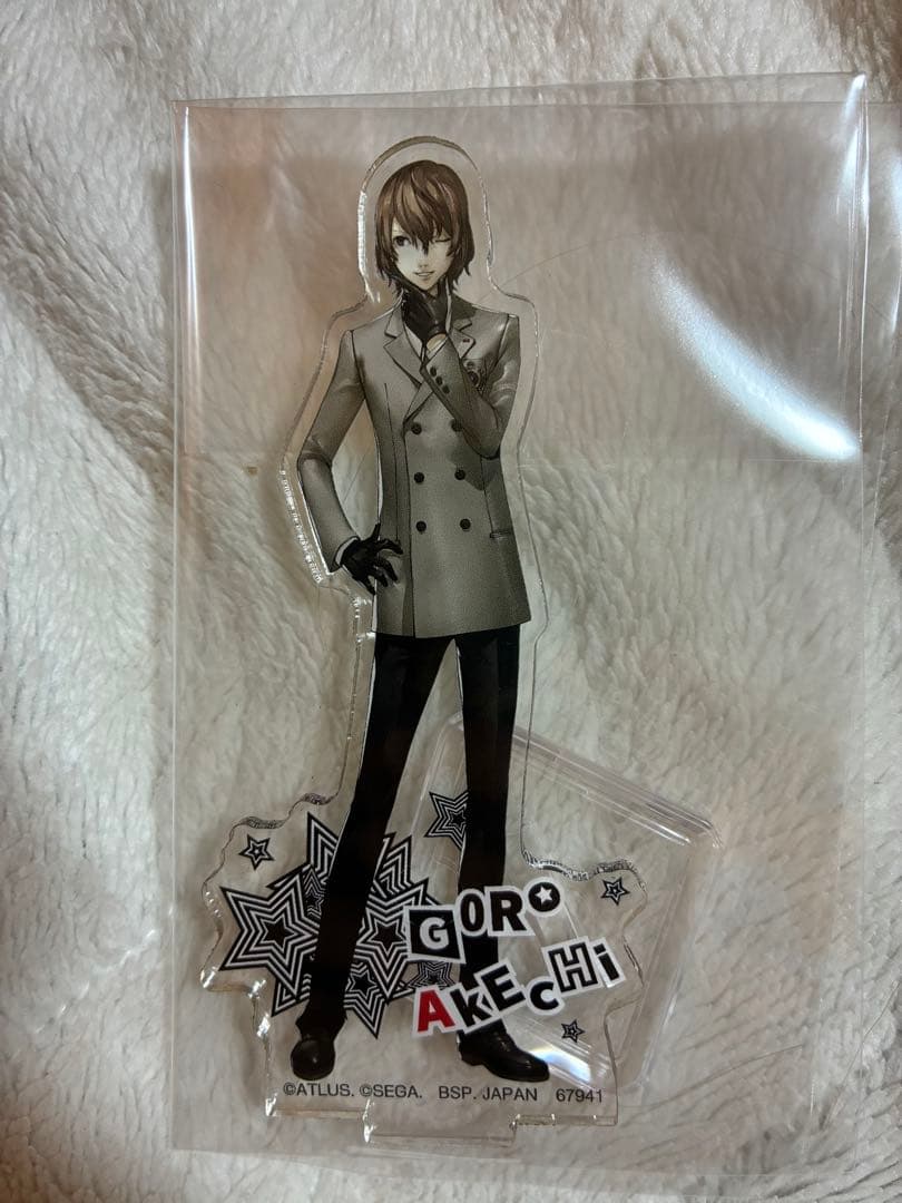 一番くじ ペルソナ5 F賞 アクリルスタンド 明智吾郎 - メルカリ