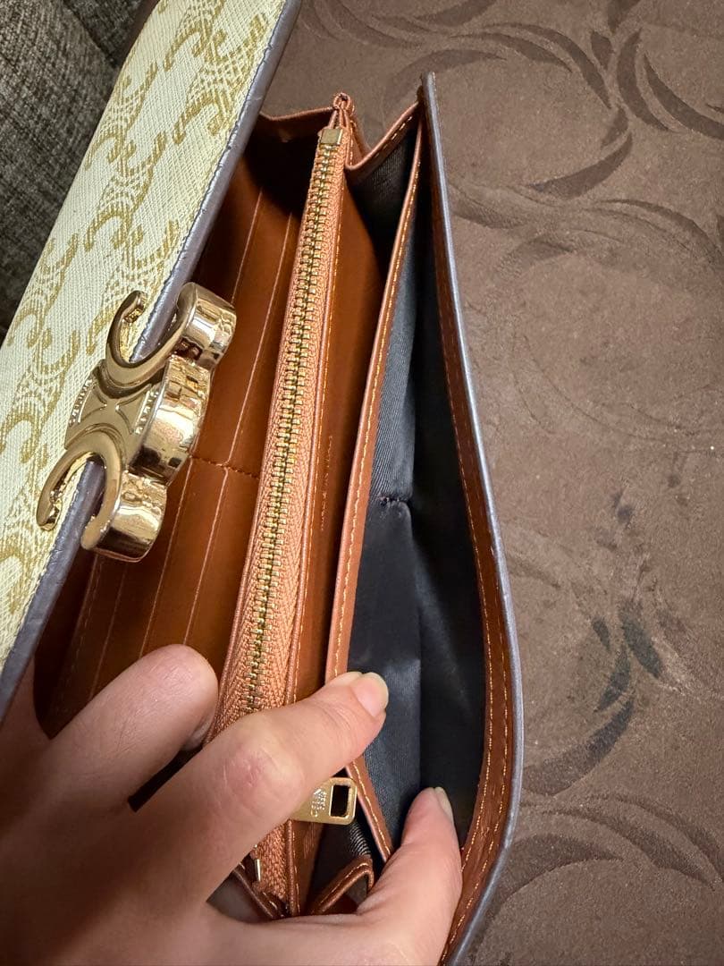✨CELINE✨【セリーヌ】長財布/トリオンフ　（※付属品あり）