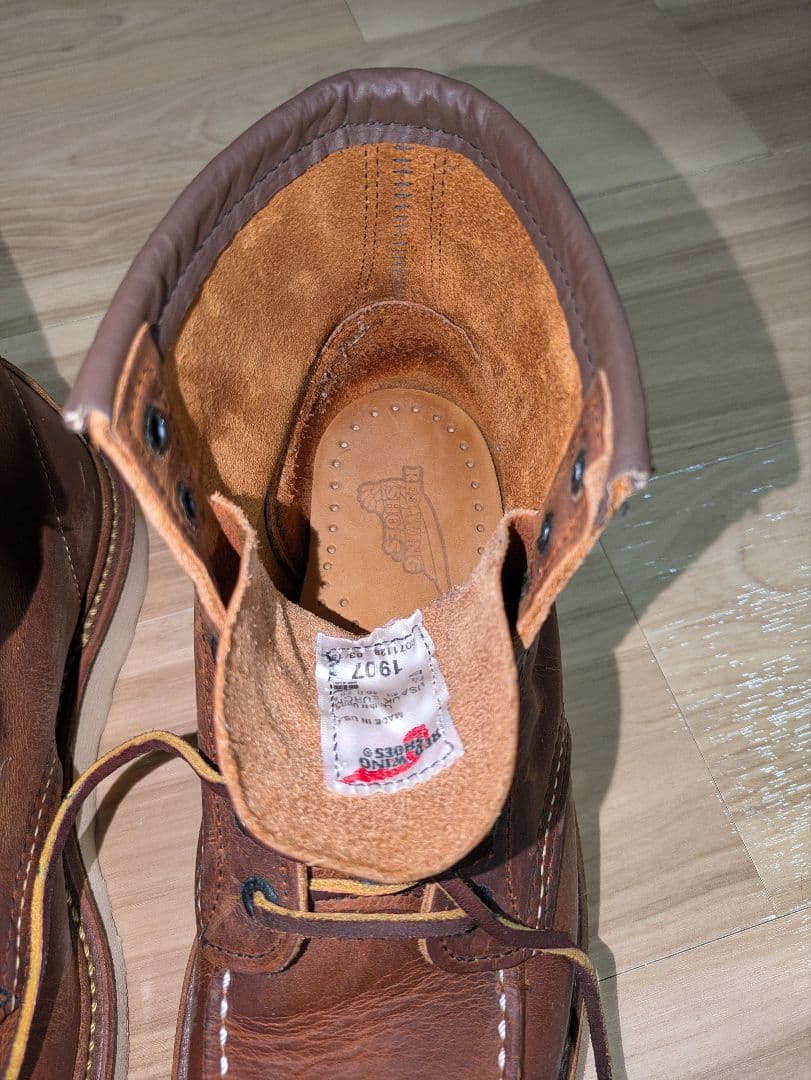 RED WING ブーツ 1907　25.5cm