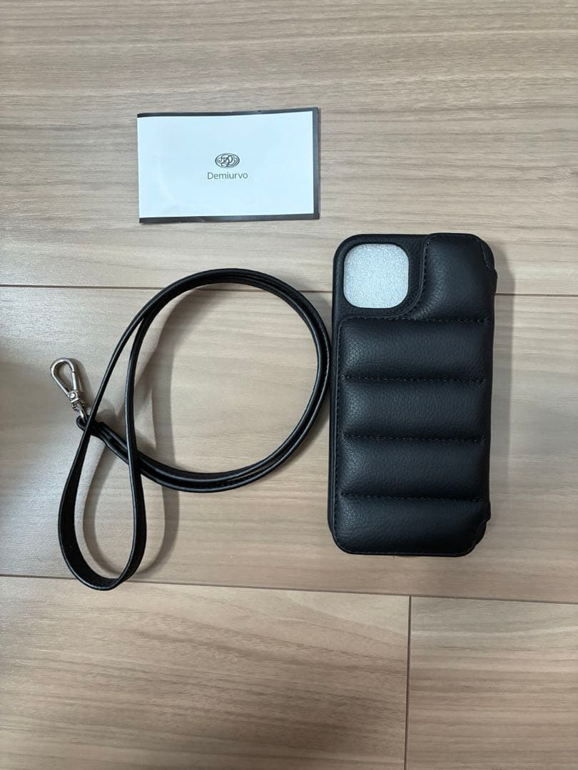 Demiurvo スマホケース　ストラップ DEMIU/デミュウ/BALLONストラップセット/iPhone
