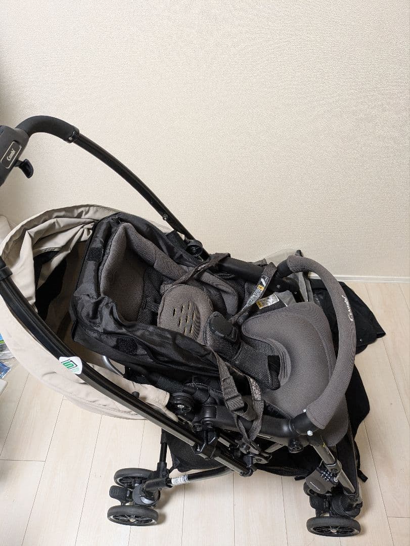 Combi ベビーカー スゴカルエッグショック　LA　ベージュ