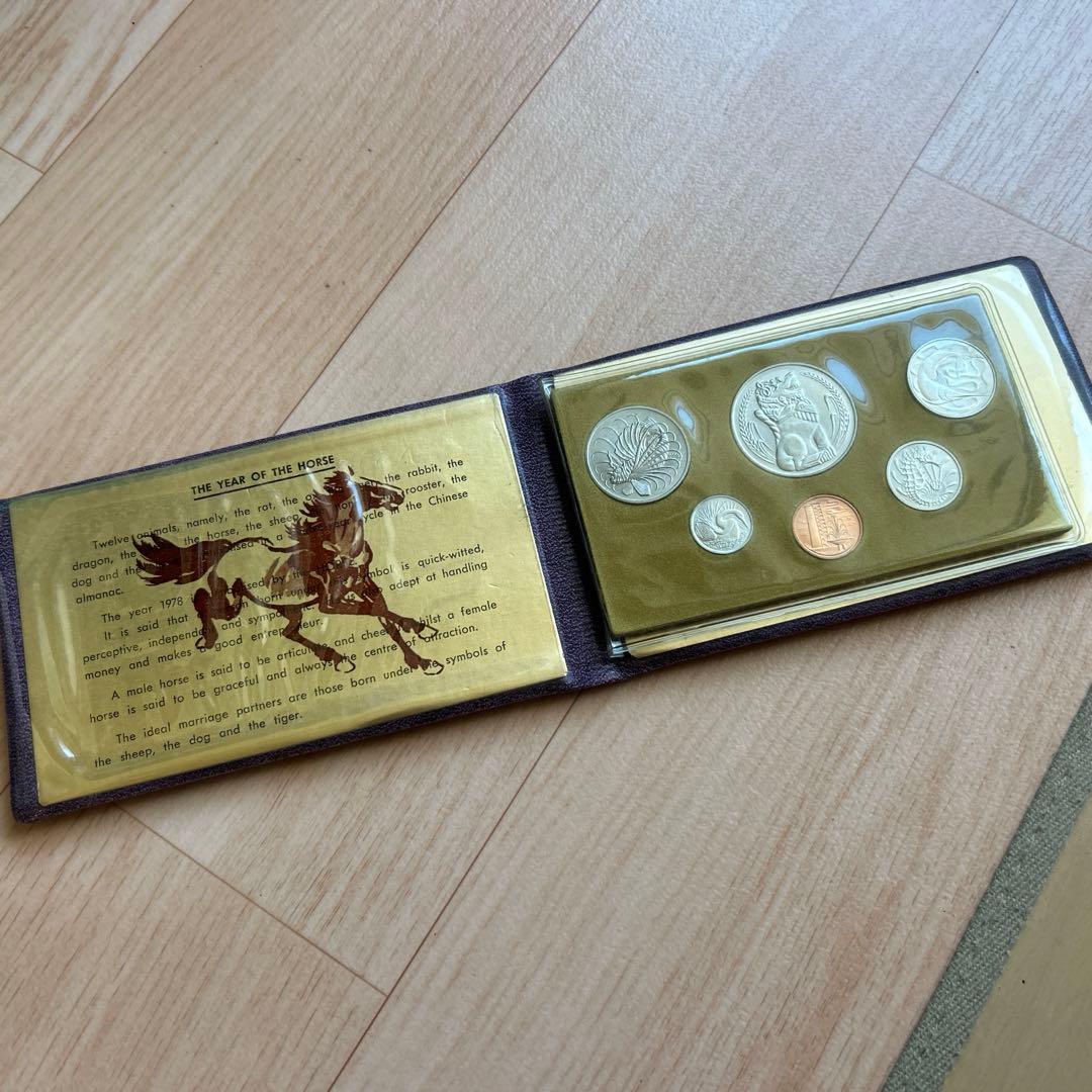 シンガポール 記念コイン 1978 THE YEAR OF THE HORSE - メルカリ