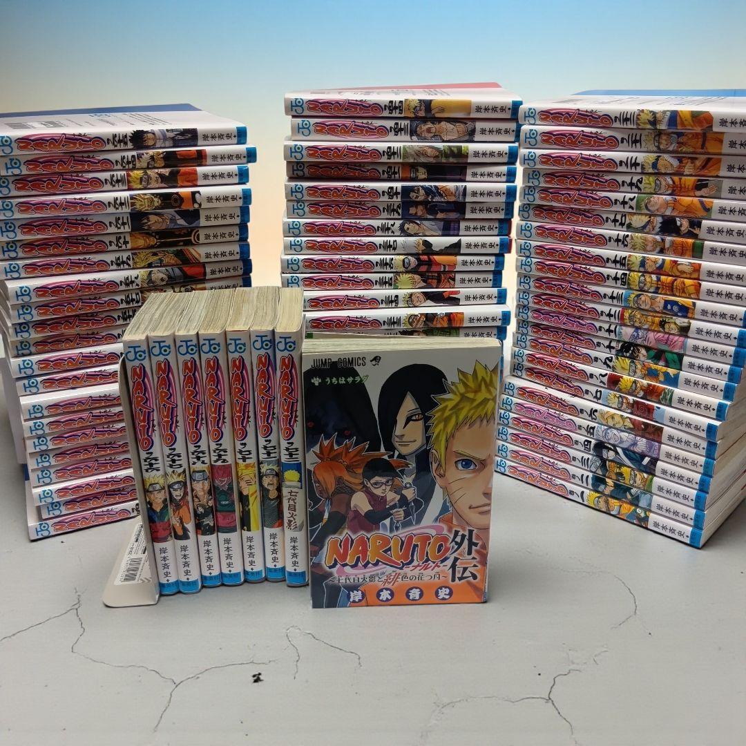 NARUTO―ナルト― 全巻セット 1-72巻と外伝付き - メルカリ