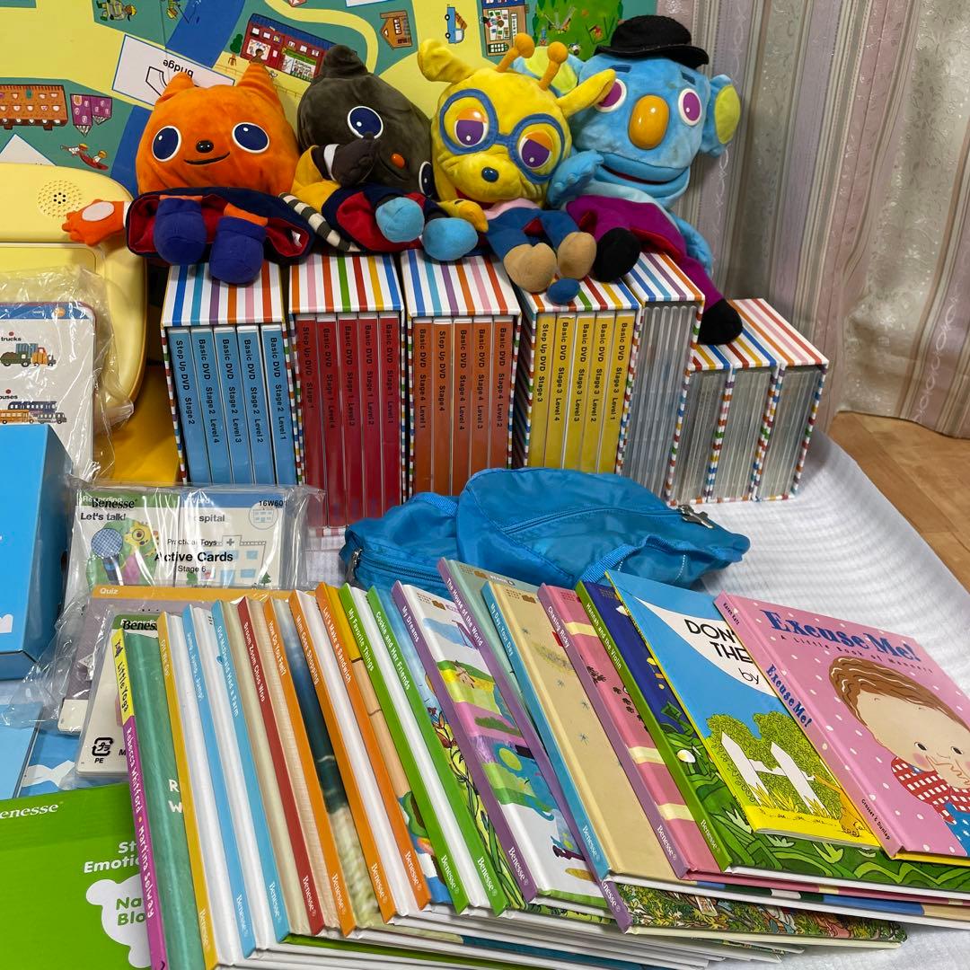 未使用品多数】ワールドワイドイングリッシュ フルセット 全巻 CD DVD