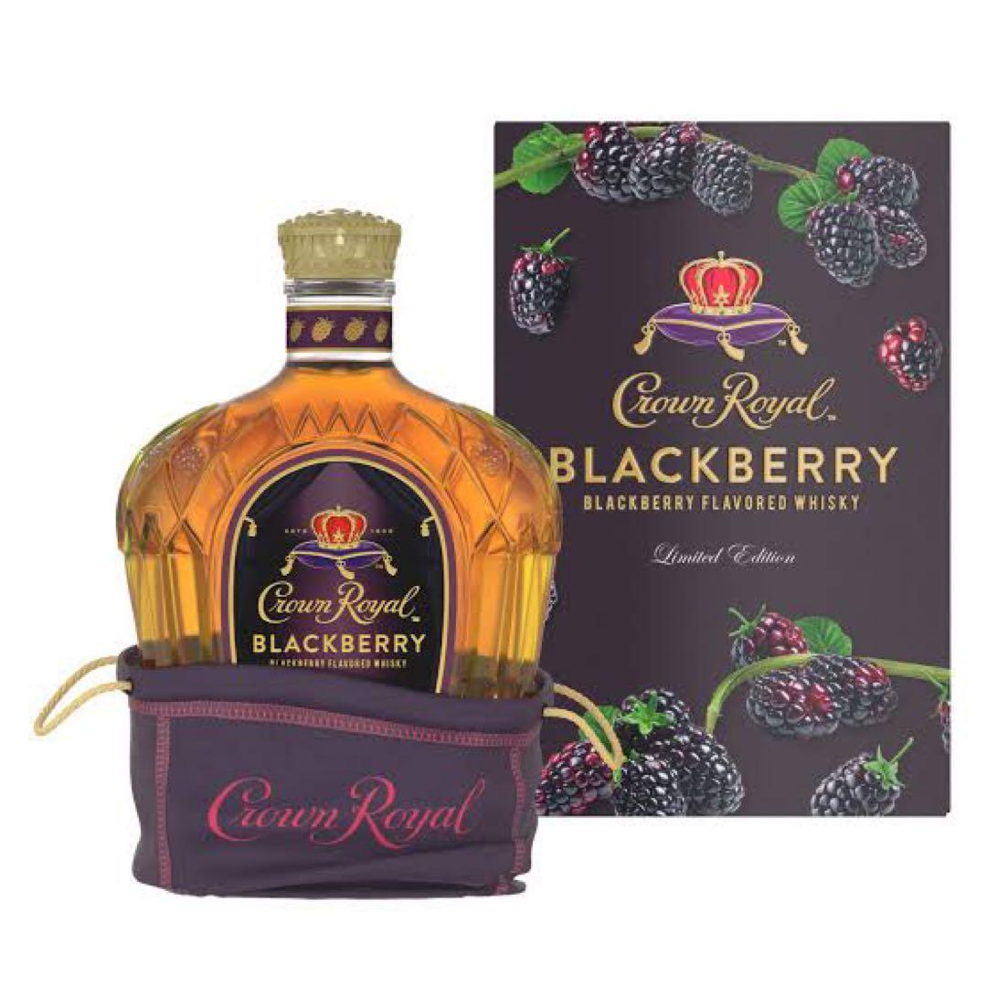 Crown  クラウンローヤル ウィスキーBlack Berry味 Crown Royal Blackberry Canadian Whisky 750Ml | Lisa's Liquor Barn