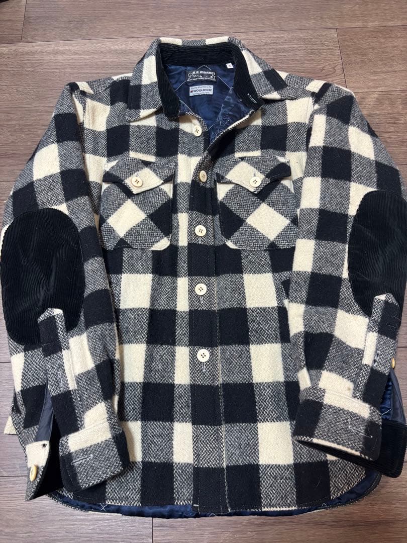 木村拓哉着用【ウールリッチ×HRM】バッファローチェックCPOジャケット