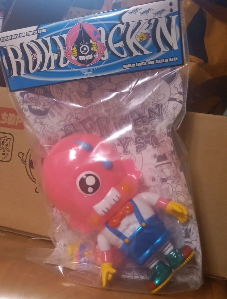 インディーズソフビ✨ロックロックン未開封✨レア✨ソフビ✨希少