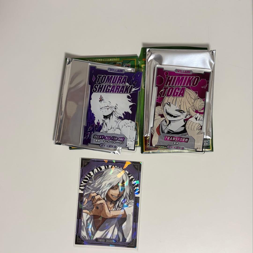 ジャンフェス ヒロアカ ステータスカード 死柄木弔 トガヒミコ 最強