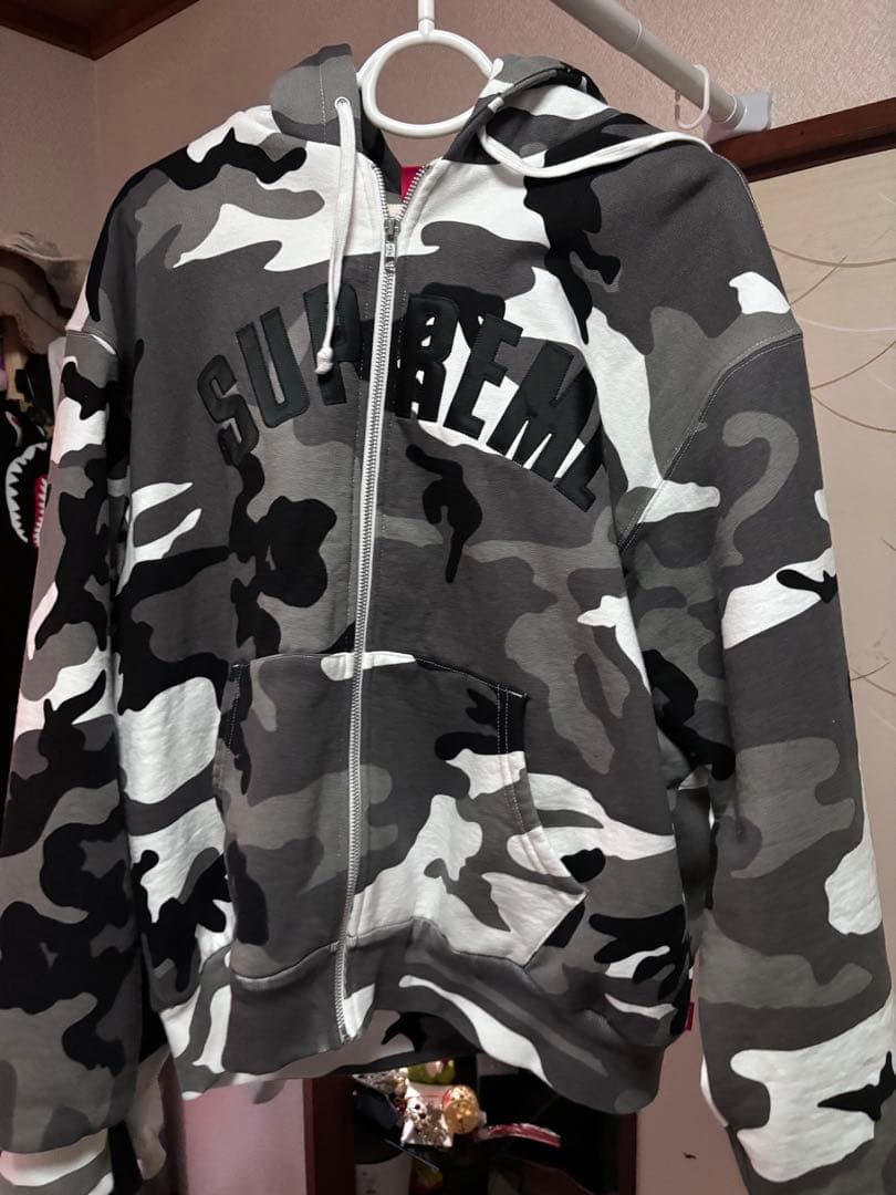 ウェア Supreme Sweatshirt \" Camo\" Size M Buy Supreme Polartec Half Zip Hooded Sweatshirt 'Camo' - FW19SW73