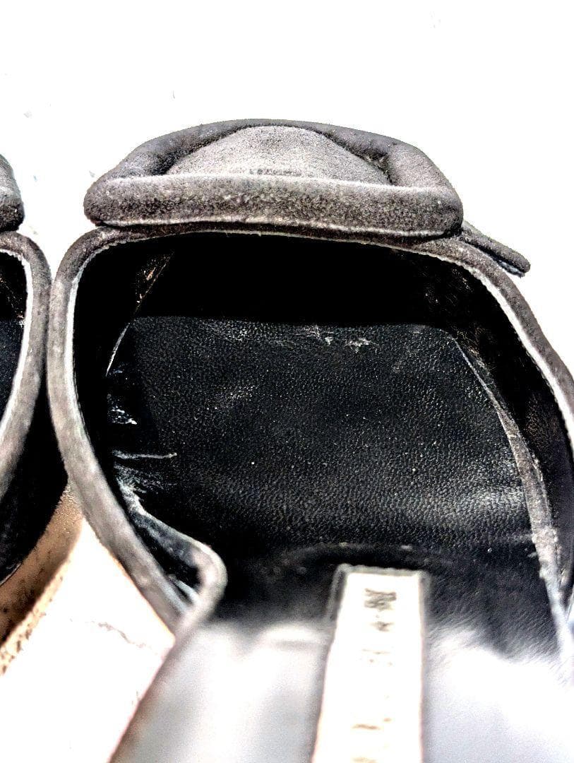 美品✨️ マノロブラニク メイセール ミュール 黒 スエード スクエア