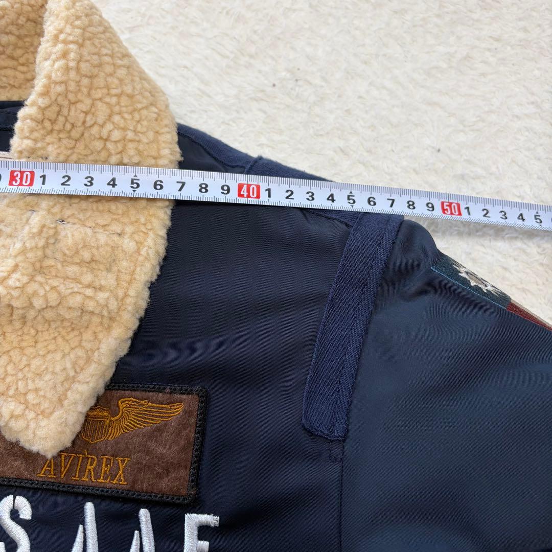 AVIREX 74TH FIGHTER SQ. B-3ジャケット ショート丈 - メルカリ