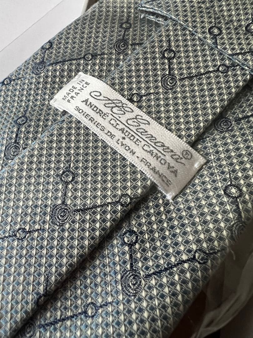 ブレゲ☆ネクタイ☆未使用 デッドストック☆アンドレクロードカノヴァ