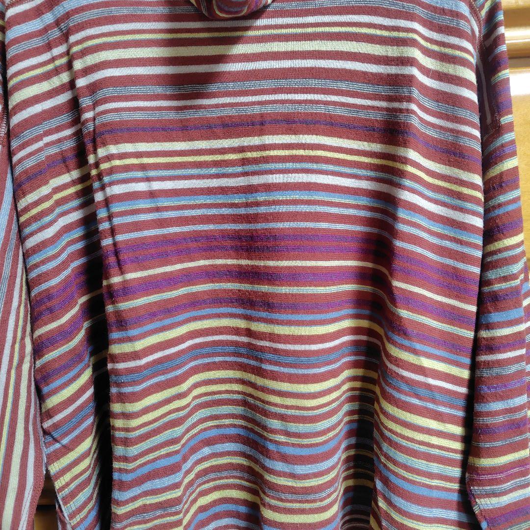 カード美品 JURGEN LEHL ストライプ 長袖 ハイネック トップス 美品♡