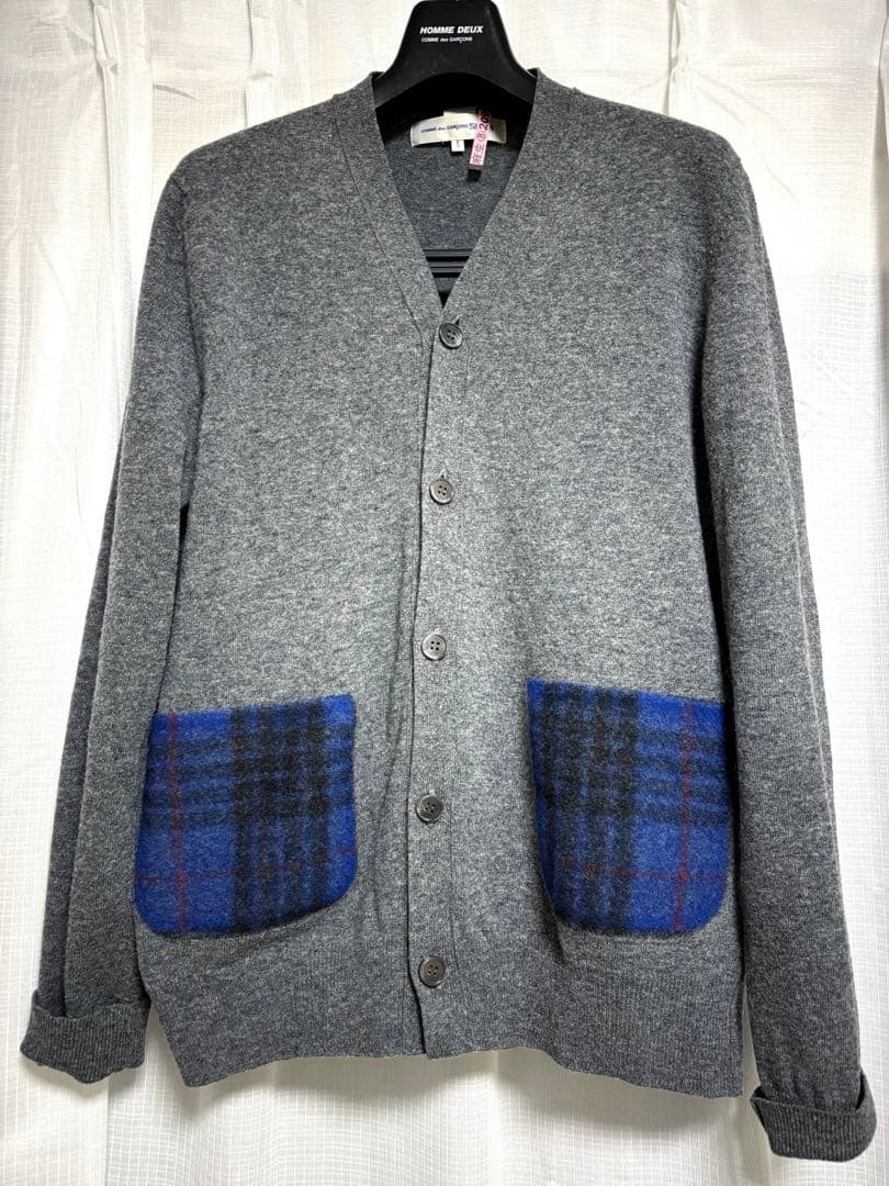 クリーニング済　COMME des GARÇONS SHIRT カーデ COMME des GARCONS SHIRT（コムデギャルソンシャツ） | カーディガンの