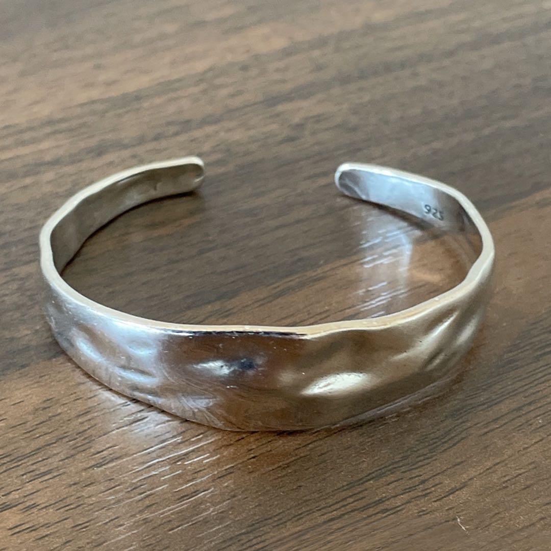 シルバー メキシカン プレーン たたき バングル ヴィンテージ - メルカリ