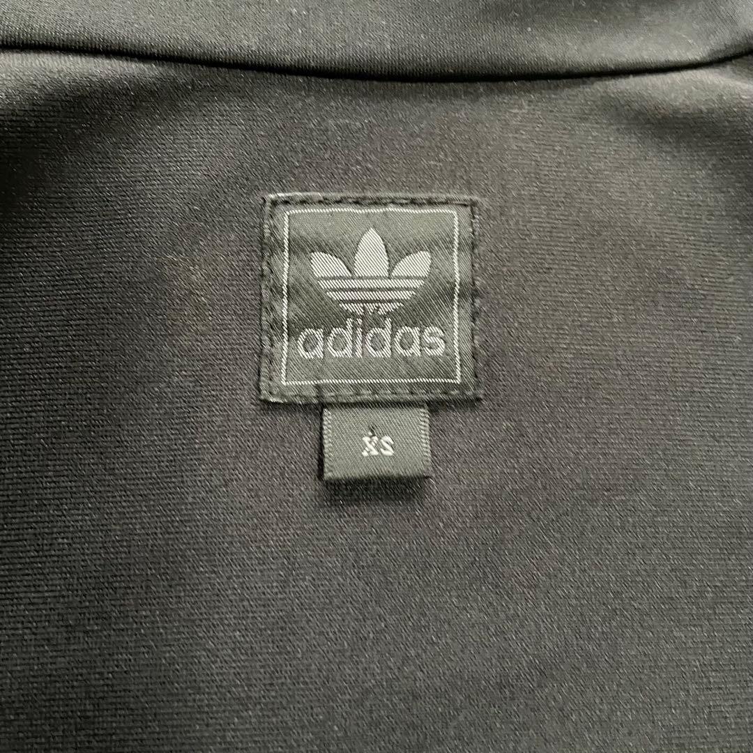 adidas 豹柄3本ライン トラックジャケット ロゴ金刺繍 フェアリー