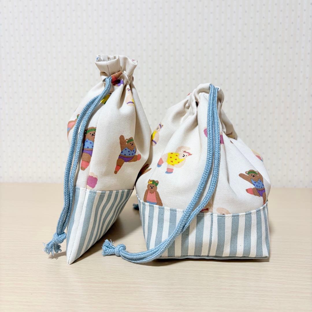 075.＊kurumi＊入園入学5点セット／裏地付きで丈夫☆