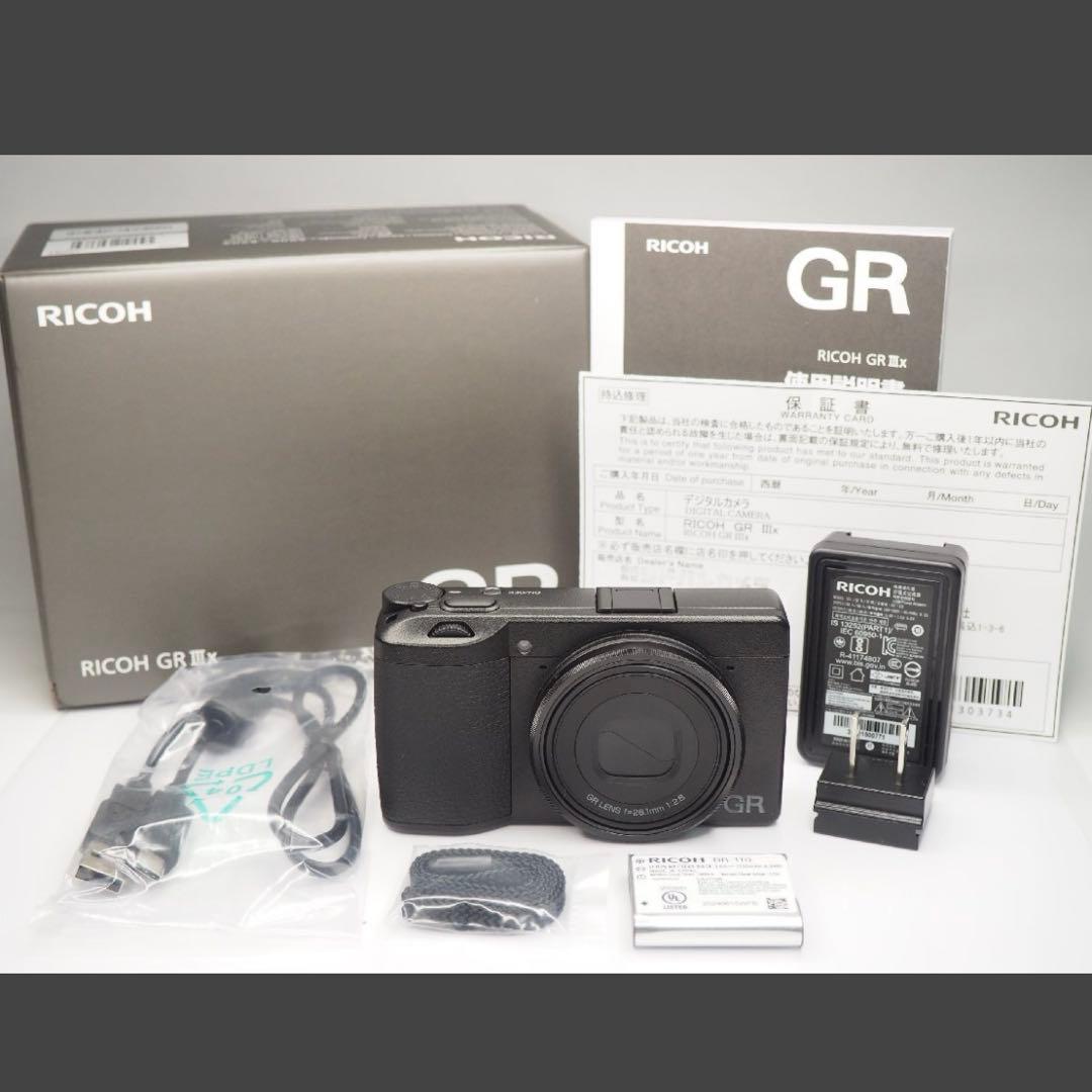 ほぼ未使用】 ricoh gr3x griiix シャッター数2回 - メルカリ