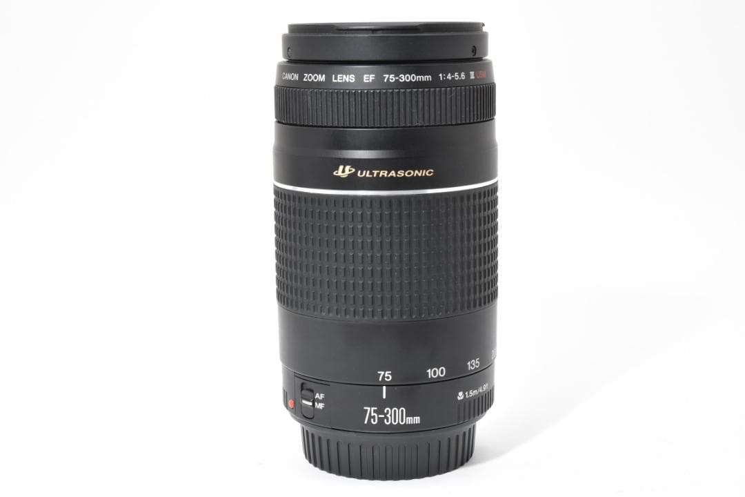 ★極美品★キヤノン EF 75-300mmf4-5.6 iii USM#1640