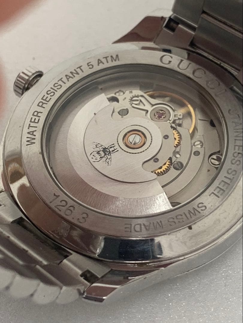 ピンクの猫様専用 グッチ GUCCI 126.3/YA126339 エリクス - メルカリ