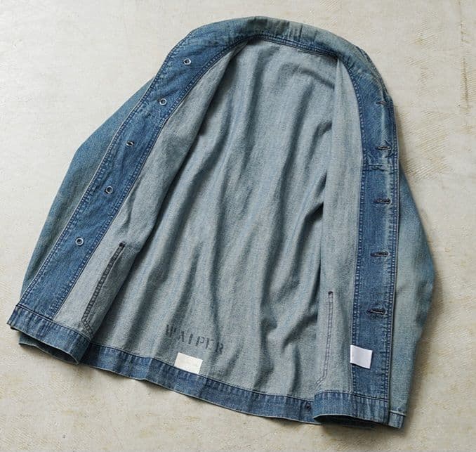 kailua様専用 WAIPER デニムショールカラージャケット VINTAGE - メルカリ