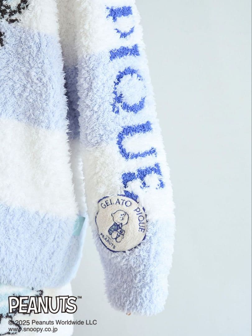 PEANUTS HOMME オリジナルアートジャガードパーカ スヌーピー