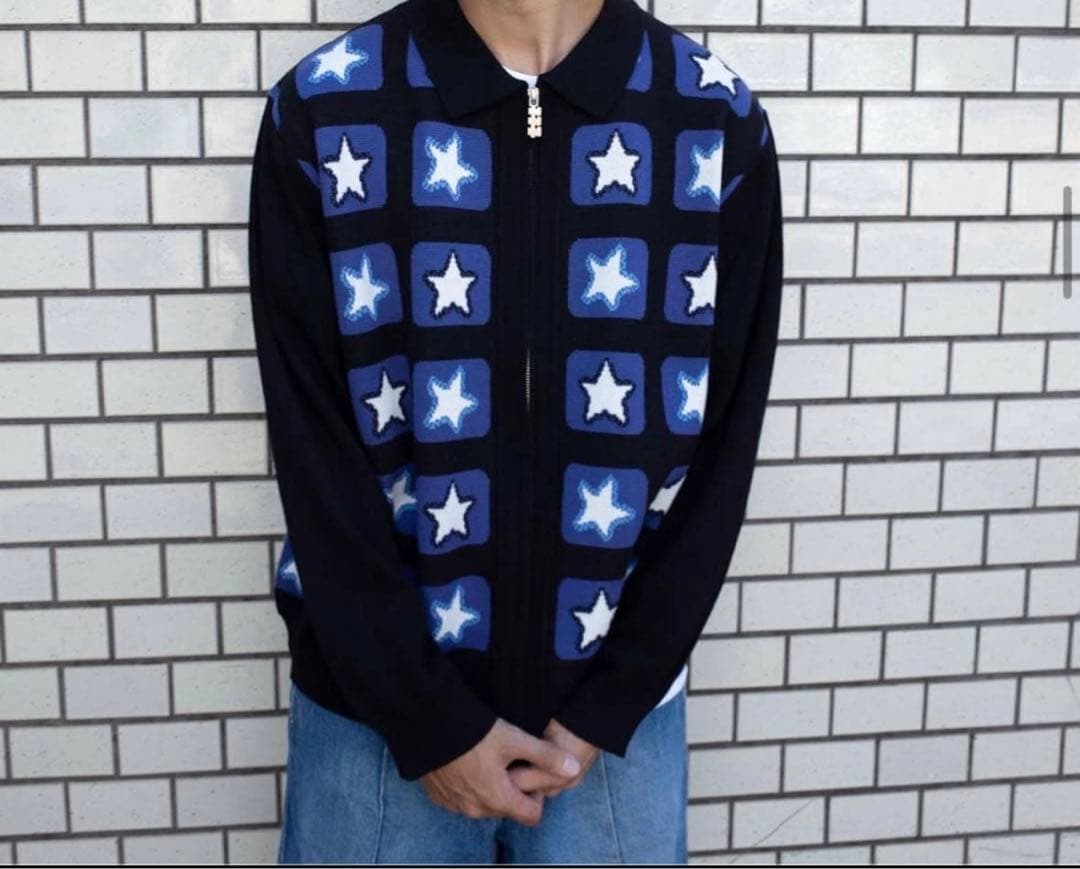 TTT MSW STAR TELEVISION ZIPUP KNIT POLO - メルカリ