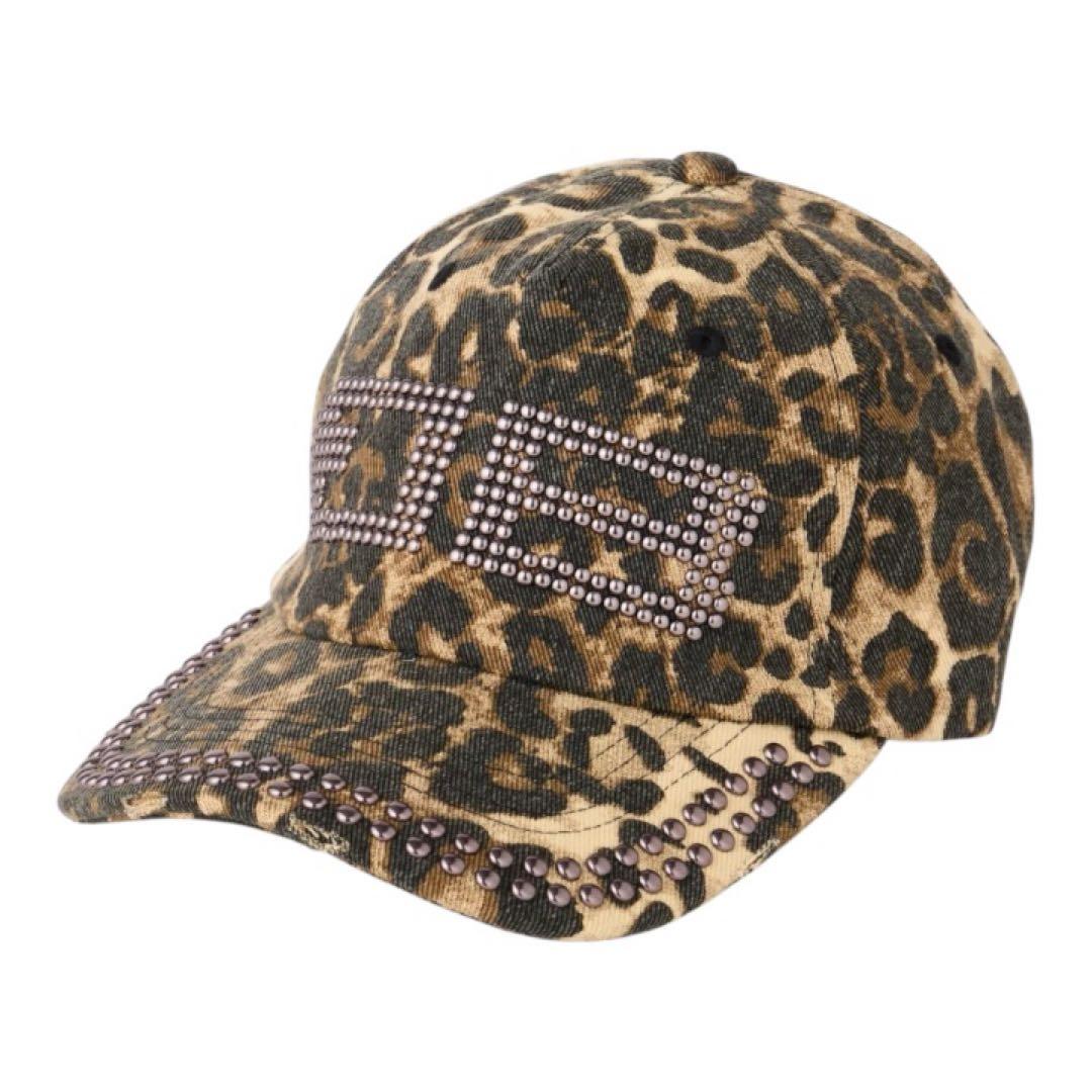新作 beeden bd studs damage cap キャップ レオパード - メルカリ