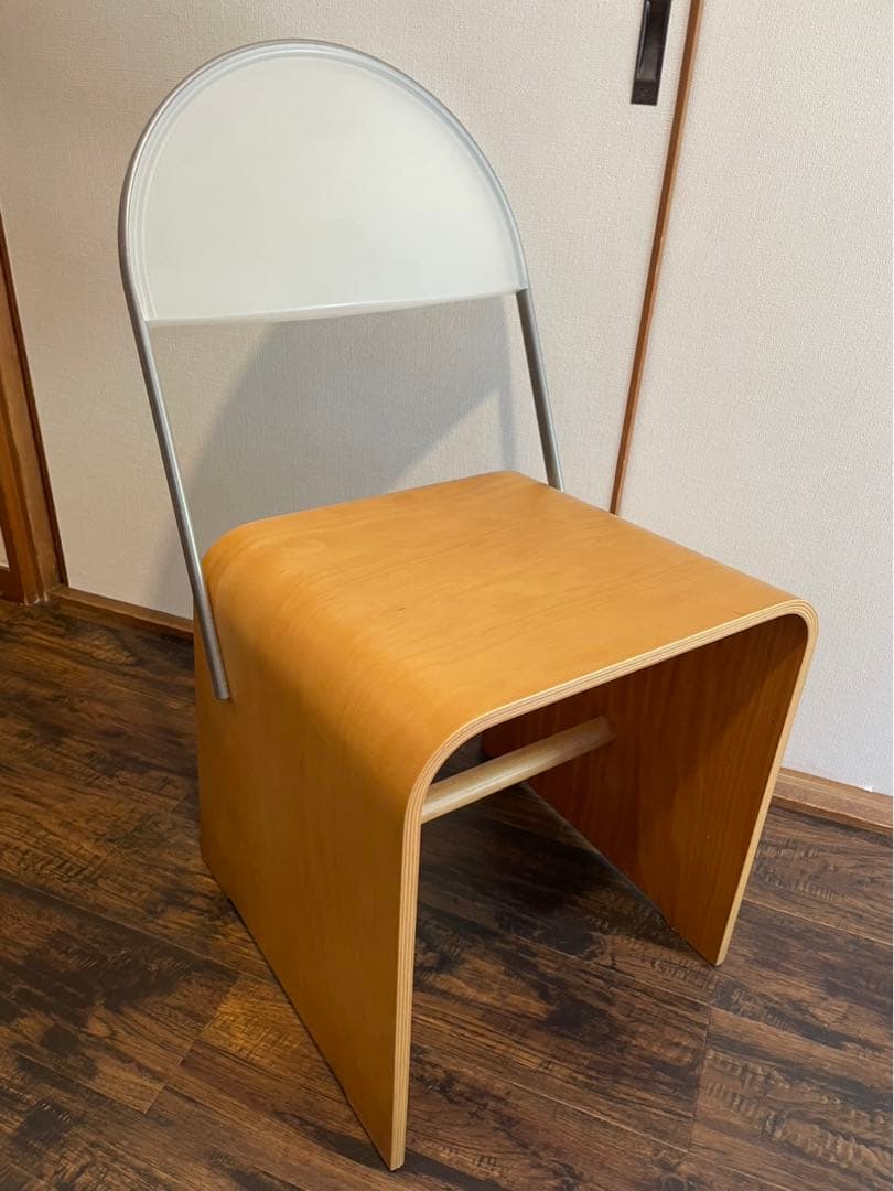 無印　エンツォマーリ　デザイン　ENZO MARI ダイニングチェア