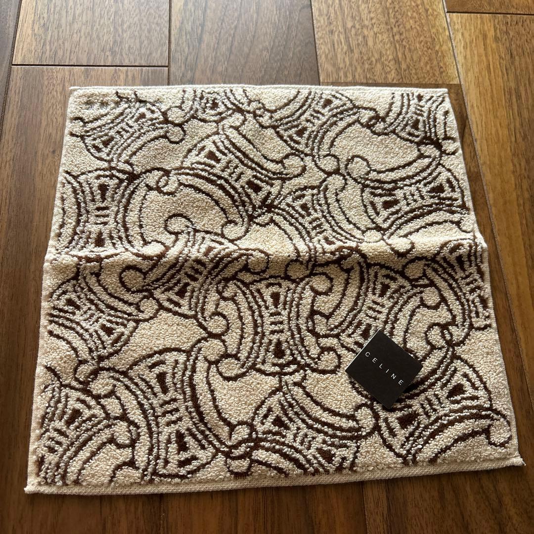 nao様専用】新品 セリーヌ マカダム柄 ハンドタオル タオルハンカチ 4枚