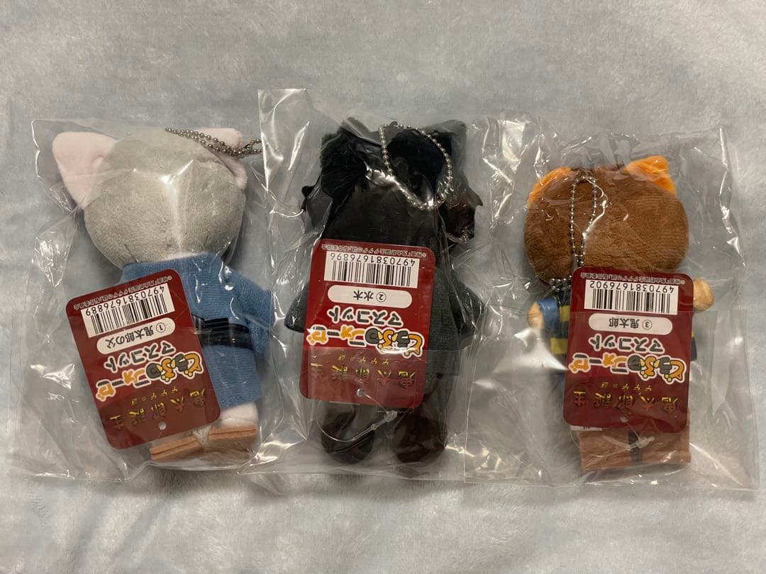 鬼太郎誕生 ゲゲゲの謎 どうぶつ フォーゼ マスコット 3点セット